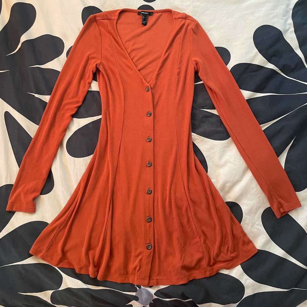 Long sleeve forever 21 dress